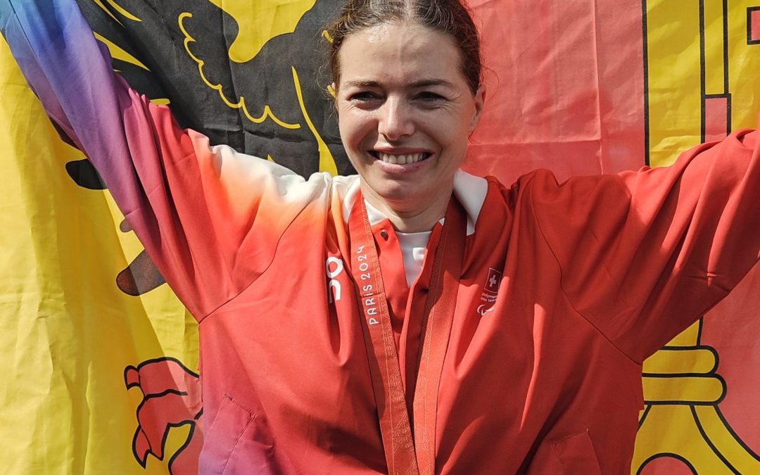 Deux médailles d’argent paralympiques pour la Genevoise Celine van Till