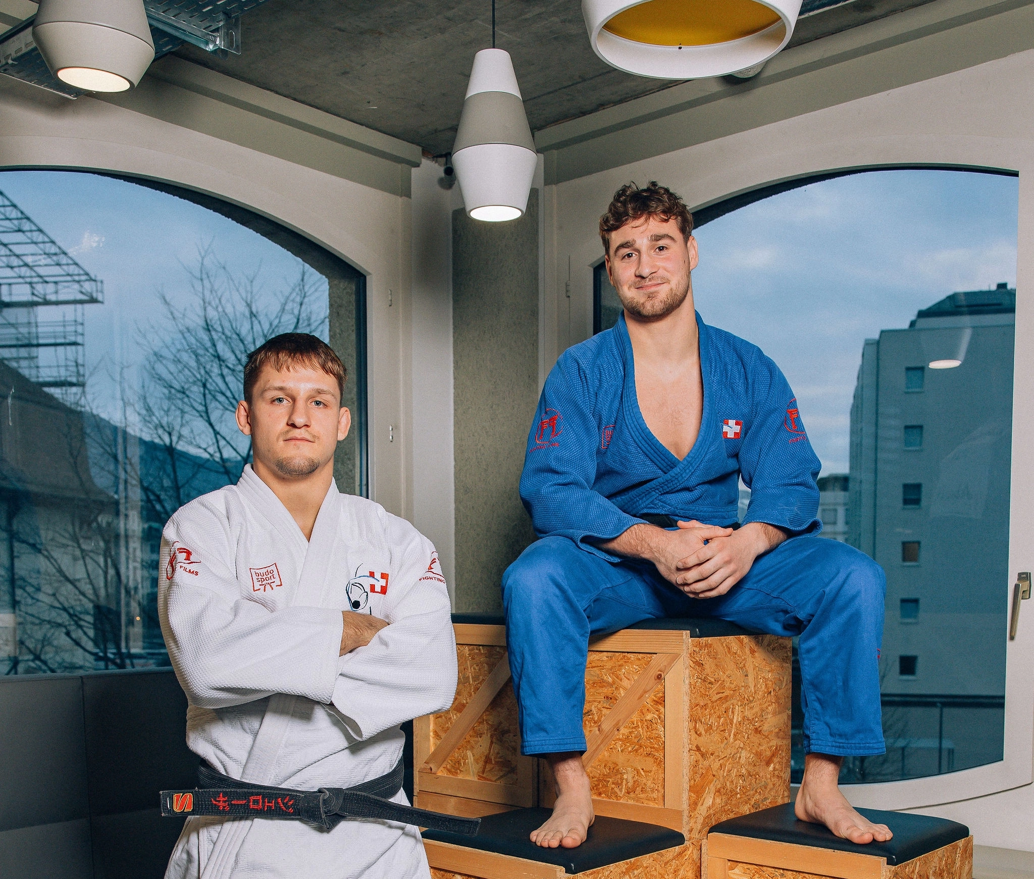 Judo-Team-Geneve deux judoka de team