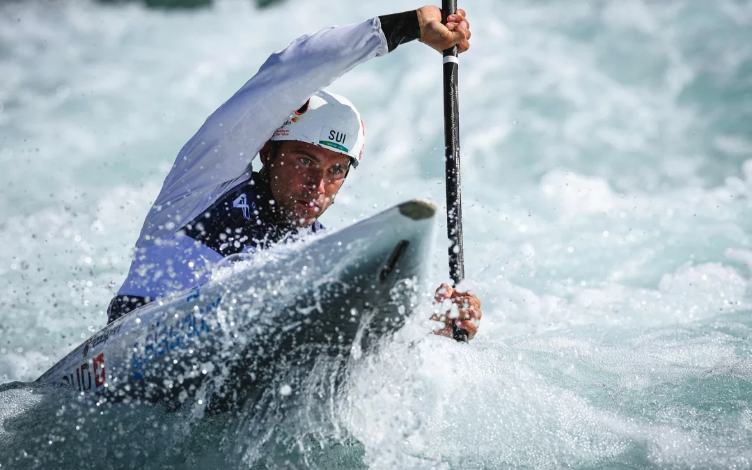 5ème place et diplôme olympique pour Martin Dougoud en kayak cross