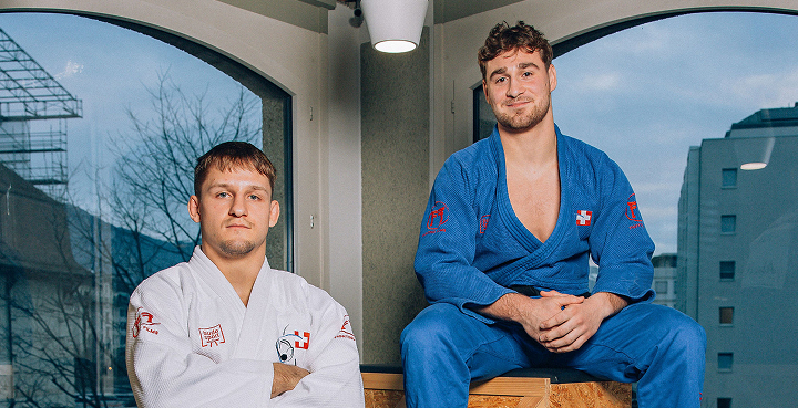 deux judoka de team