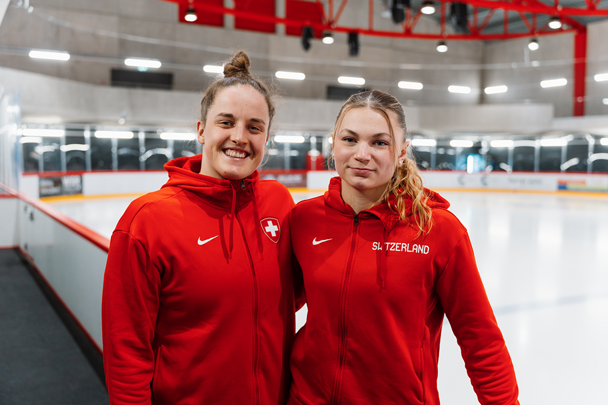 Le duo genevois du hockey féminin